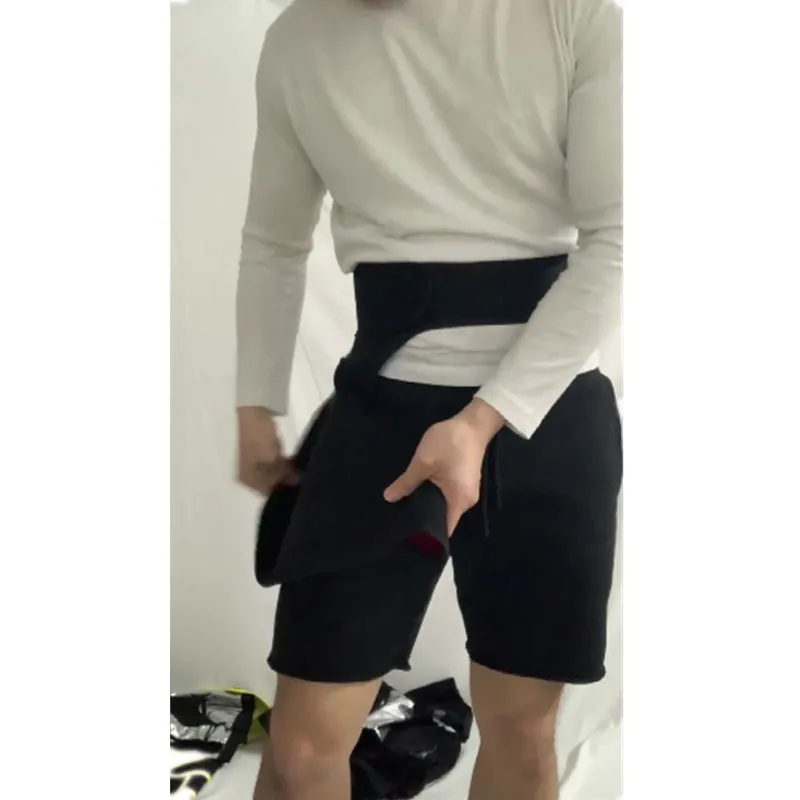In Stock Autumn And Winter Hip Belt Sports Fitness Leggings Groin Belt Breathable Fitness Waist Support Anti-Strain Protective Gear display picture 11