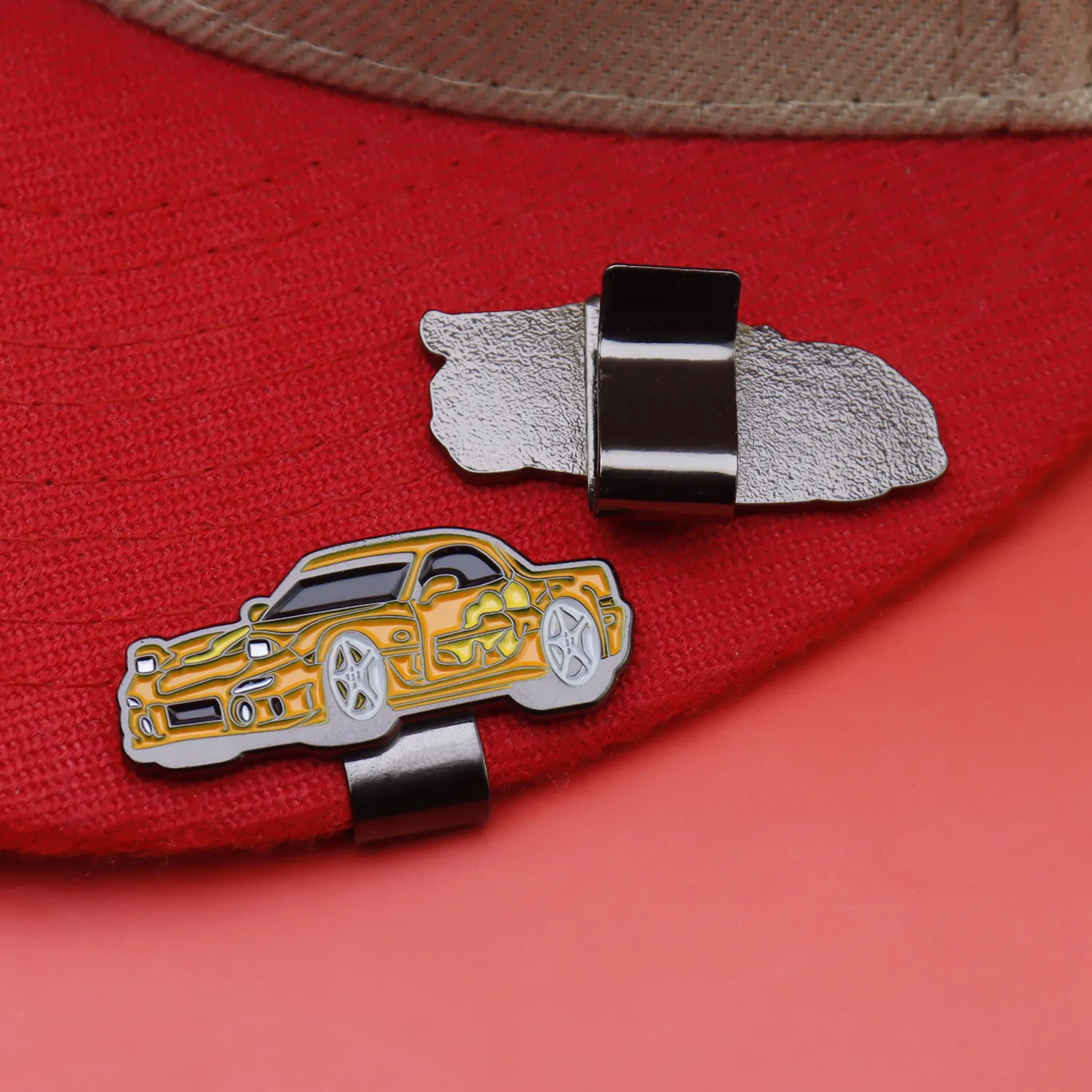New Creative Classic Car Styling Badge Hat Clip Sub Mexico Metal New Era Decorations Hat Clip Now display picture 19