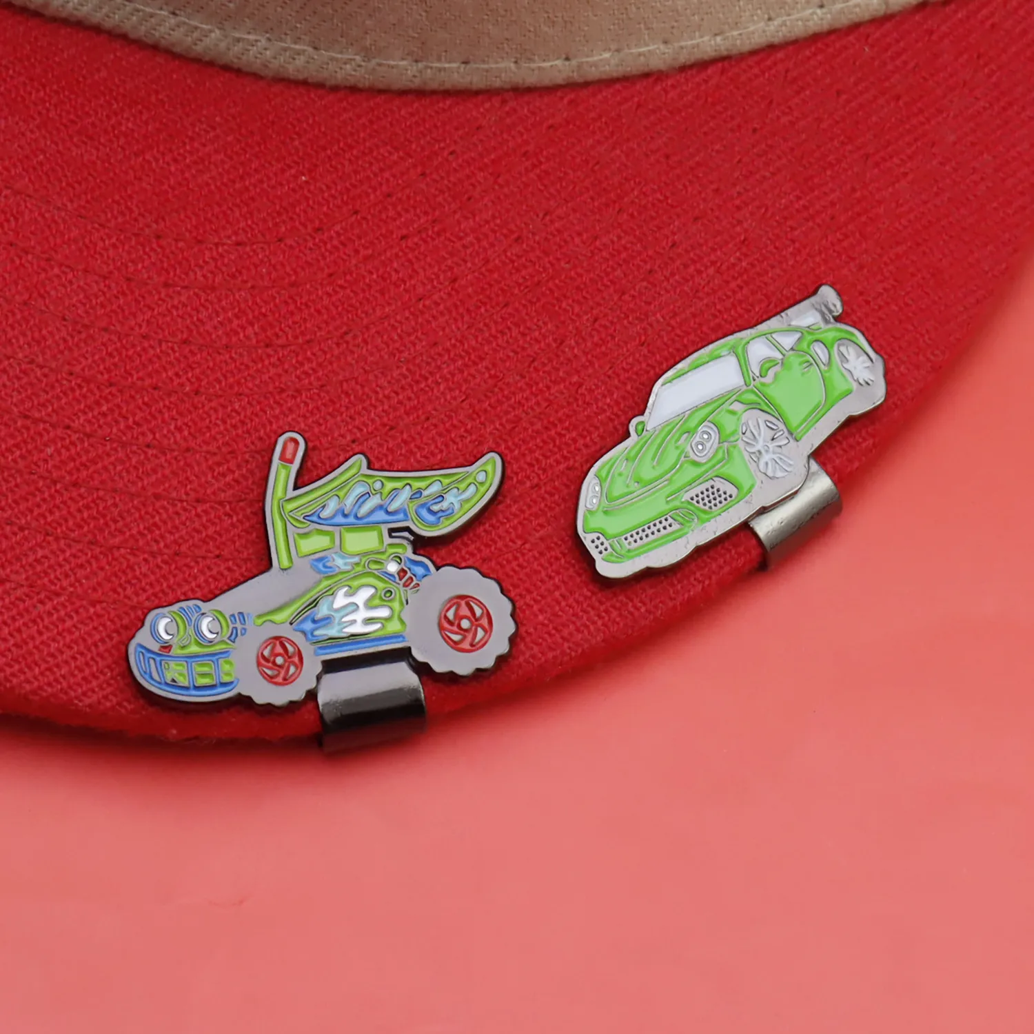 New Creative Classic Car Styling Badge Hat Clip Sub Mexico Metal New Era Decorations Hat Clip Now display picture 8