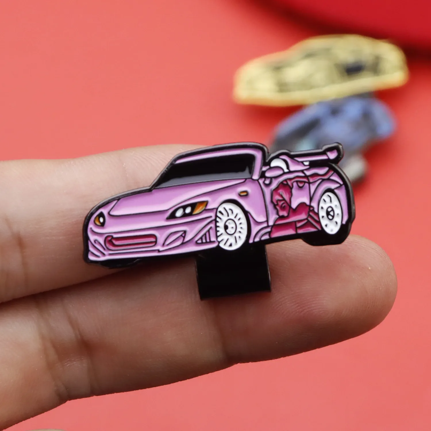 New Creative Classic Car Styling Badge Hat Clip Sub Mexico Metal New Era Decorations Hat Clip Now display picture 4