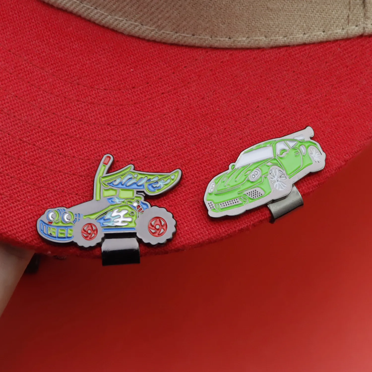 New Creative Classic Car Styling Badge Hat Clip Sub Mexico Metal New Era Decorations Hat Clip Now display picture 6