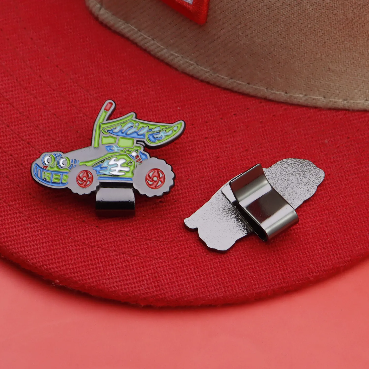 New Creative Classic Car Styling Badge Hat Clip Sub Mexico Metal New Era Decorations Hat Clip Now display picture 10