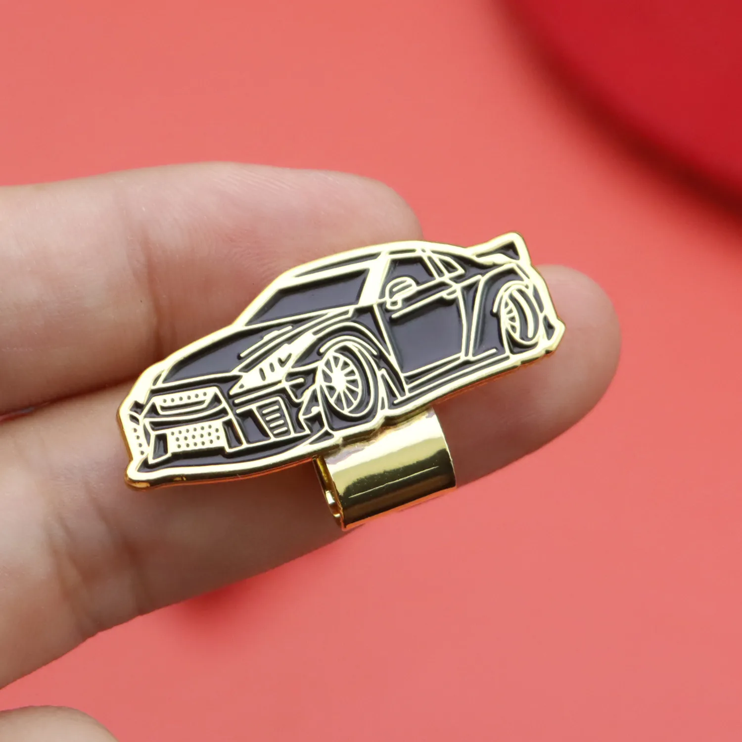 New Creative Classic Car Styling Badge Hat Clip Sub Mexico Metal New Era Decorations Hat Clip Now display picture 14