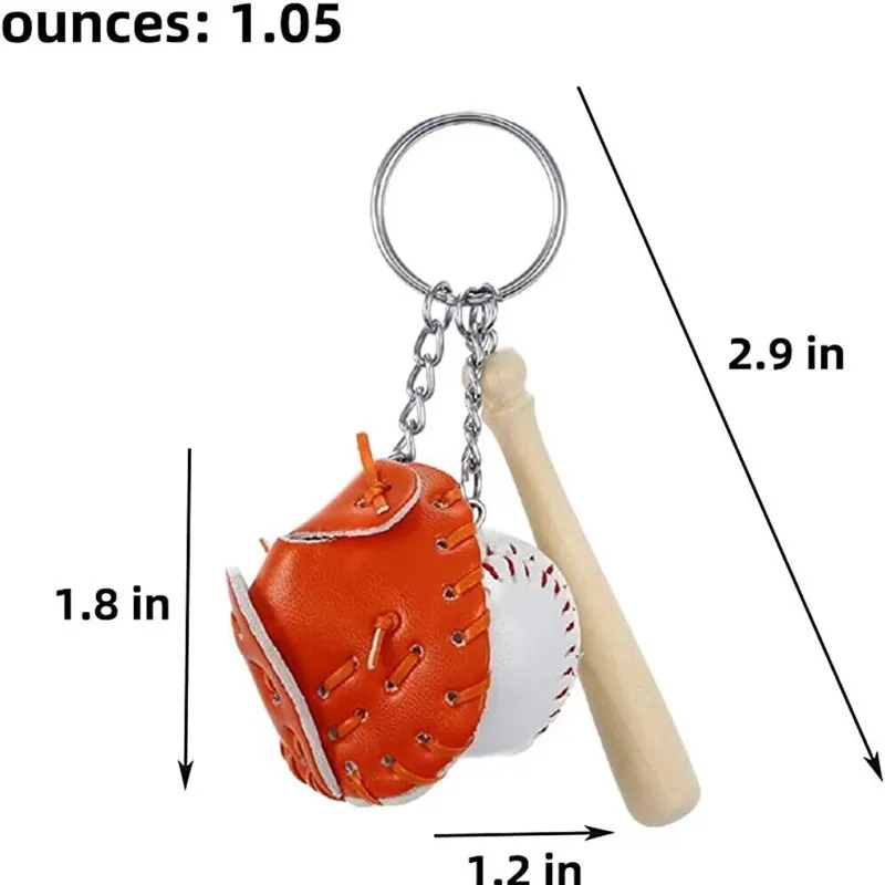 New Baseball Style Mobile Phone Lanyard Zipper Bag Charm Three-Piece Polyester Material Metal Buckle Jewelry Accessories display picture 4