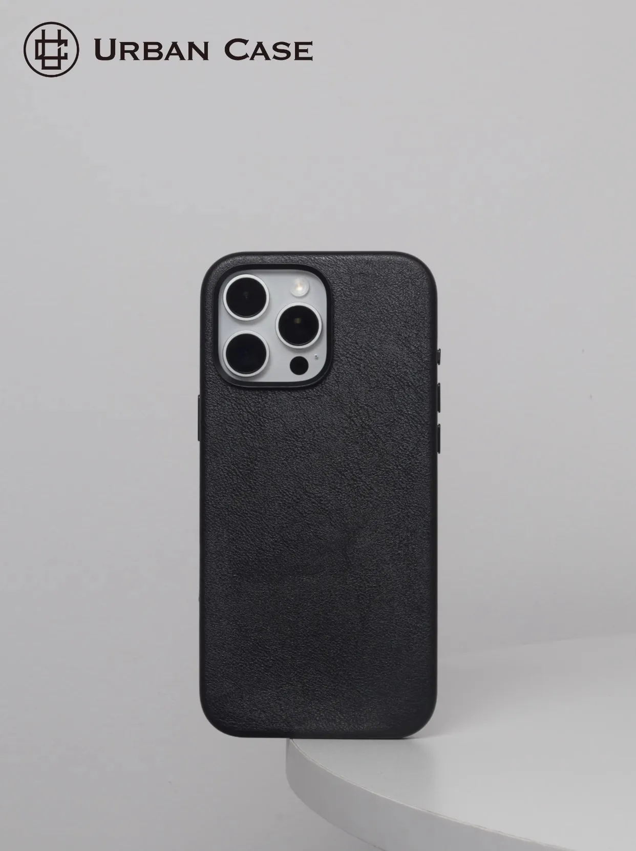 Retro Leather Magnetic Adsorption MagSafe IPhone 16 Pro Case Shockproof Durable Nordic Style Phone Cover display picture 13