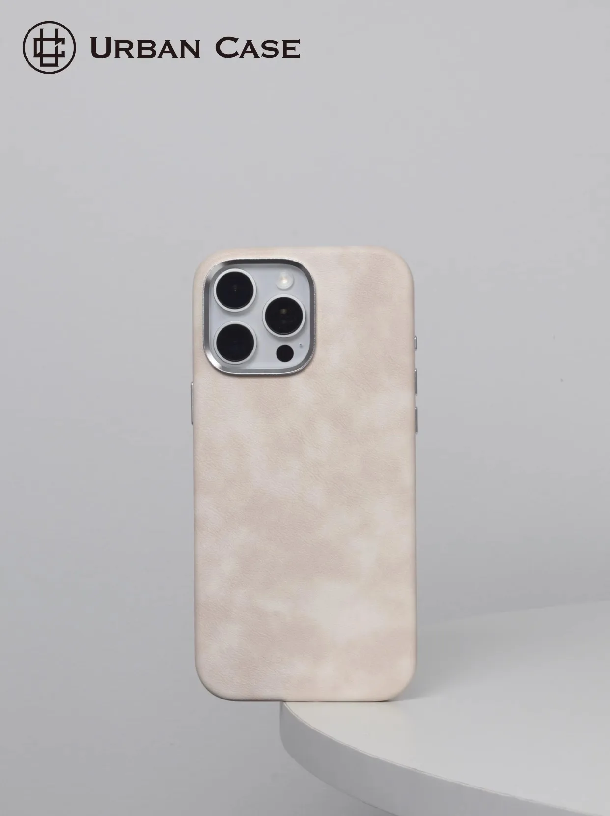 Retro Leather Magnetic Adsorption MagSafe IPhone 16 Pro Case Shockproof Durable Nordic Style Phone Cover display picture 14