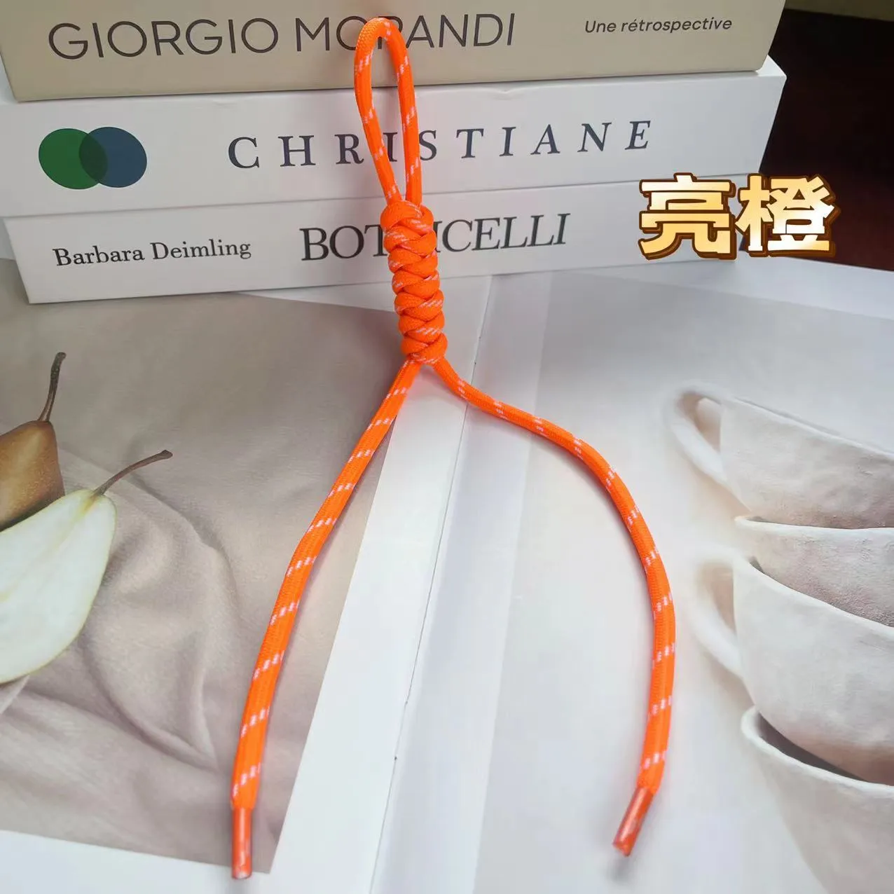 Color Handmade DIY Woven Keychain Buddha Knot Bag Charm Fashion Mobile Phone Lanyard Metal Buckle Jewelry Accessories display picture 24