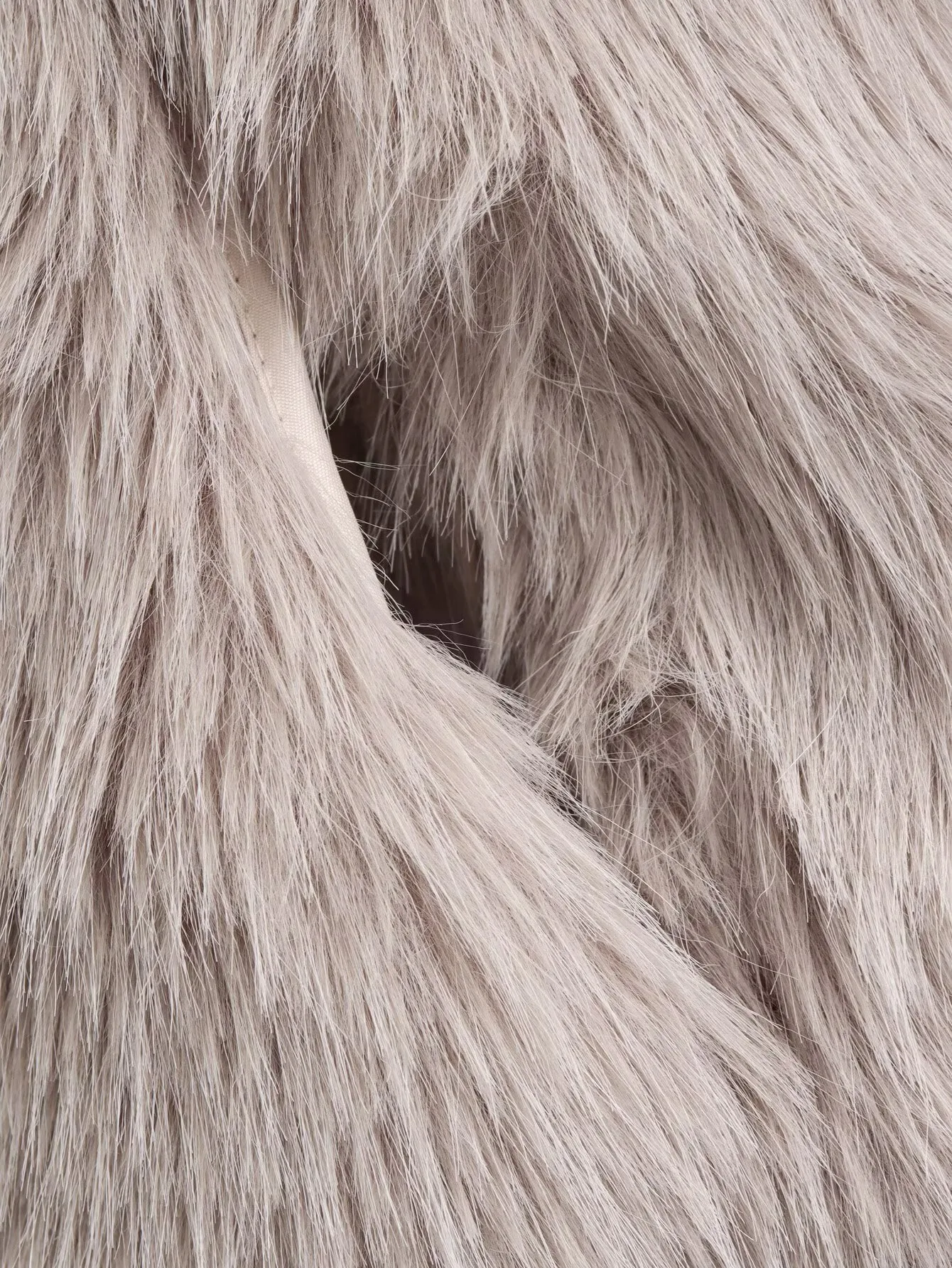 Casual Stylish Artificial Fur Coat With Large Collar  Women's Fashion Outerwear Short Length Pure Color display picture 26