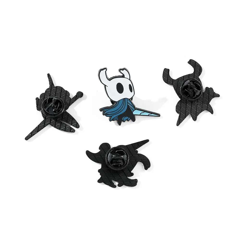 Cartoon Game Character Metal Badge Hollow Knight Chest Pin Bag Accessory Alloy Material Unisex Two-Dimensional Style display picture 23