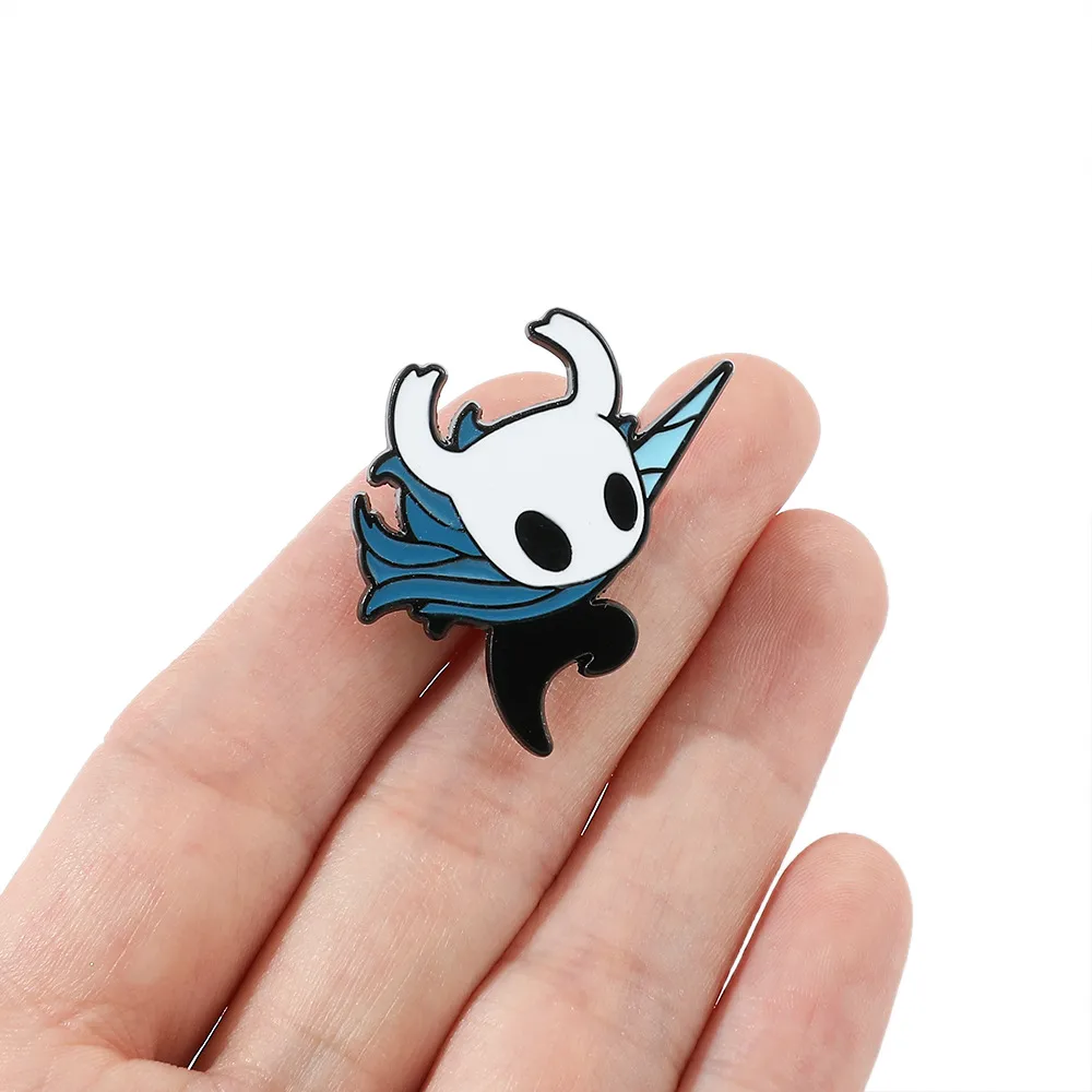 Cartoon Game Character Metal Badge Hollow Knight Chest Pin Bag Accessory Alloy Material Unisex Two-Dimensional Style display picture 25