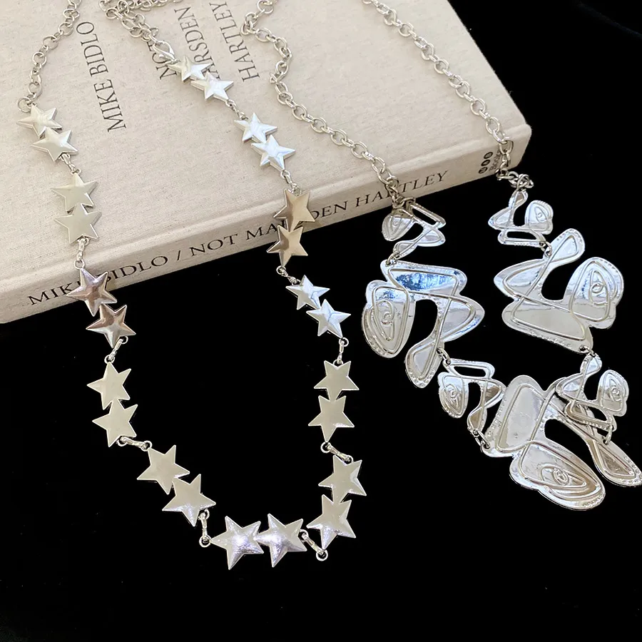 Bohemian Smooth Geometric Star Waist Chain Fashion Minimalist Cold Tone Versatile Belt Unique Design Sensation Waist Accessory display picture 3