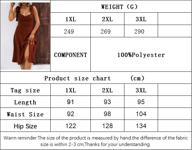 New Seaside Vacation Style Women's Casual Suspender Skirt Slim Slit High Sense French Dress display picture 1