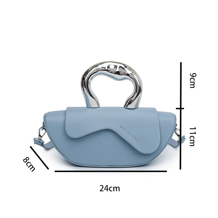 Cute New Handbag High-Grade Simple Casual Shoulder Messenger Bag Fresh Sweet Underarm Bag For Women display picture 1