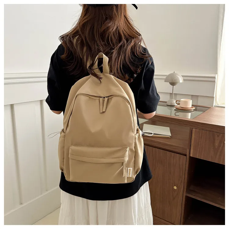 Fashion  Large Capacity Backpack Harajuku Style The Campus Of Middle School Summer New Student Schoolbag Unisex display picture 6
