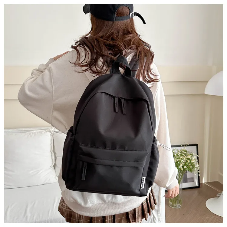 Fashion  Large Capacity Backpack Harajuku Style The Campus Of Middle School Summer New Student Schoolbag Unisex display picture 9
