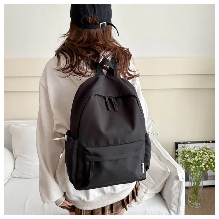 Fashion  Large Capacity Backpack Harajuku Style The Campus Of Middle School Summer New Student Schoolbag Unisex display picture 10