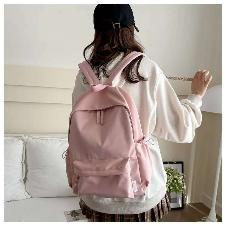 Fashion  Large Capacity Backpack Harajuku Style The Campus Of Middle School Summer New Student Schoolbag Unisex display picture 11