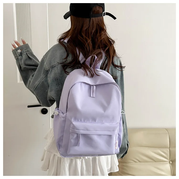 Fashion  Large Capacity Backpack Harajuku Style The Campus Of Middle School Summer New Student Schoolbag Unisex display picture 15
