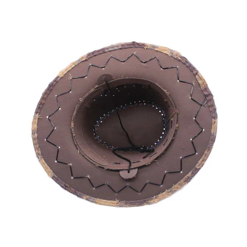 Sweet Cool Western Cowboy Hat For Women Spring Autumn Vintage Furry Knight Hat Outdoor Camping Holiday Sunshade Jazz Style display picture 13