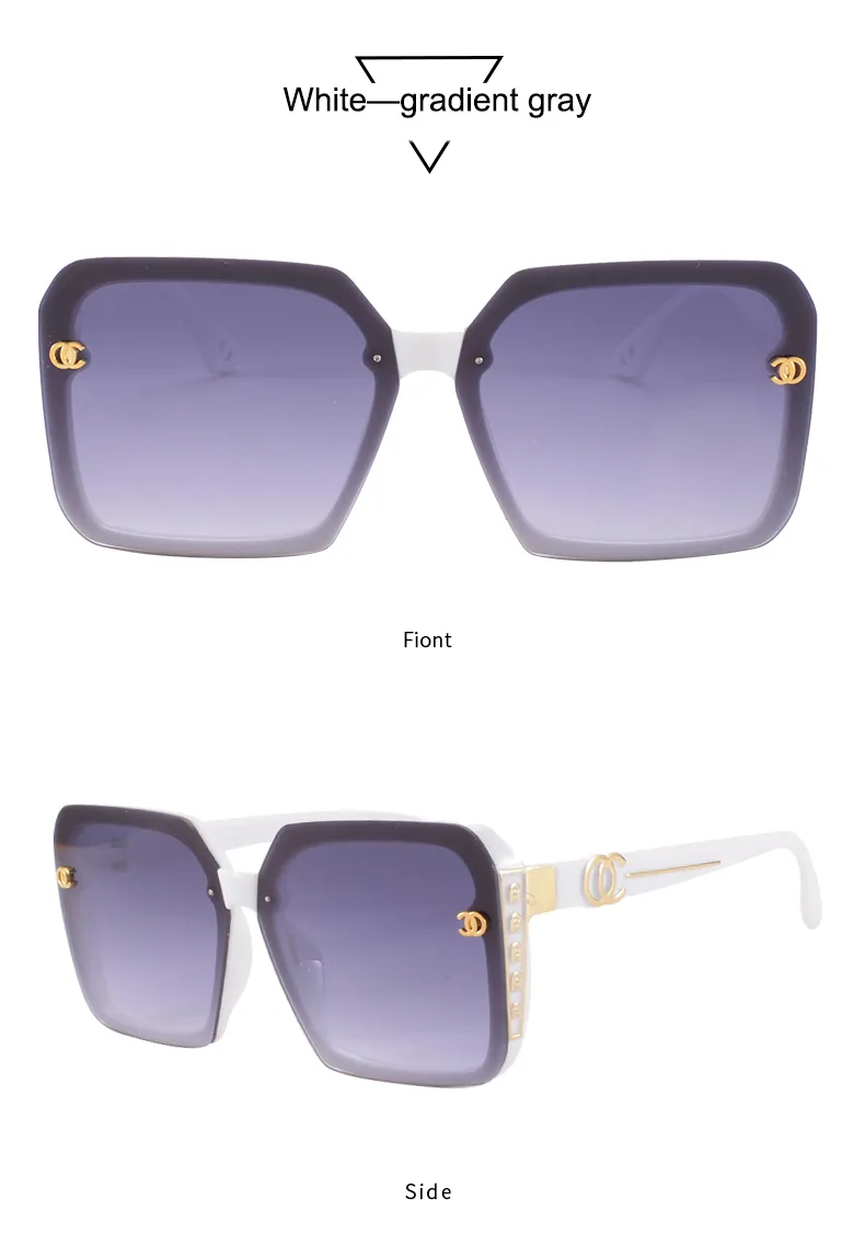 Elegant Ladies Square Sunglasses Versatile Casual Travel Vacation Beach Street Fashion High End Vintage PC UV400 Lenses display picture 14