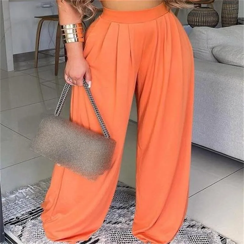Elegant Short Sleeve Two-Piece Printed Trousers Women's Fashion Casual Wear Breathable Comfortable Polyester Blend display picture 26