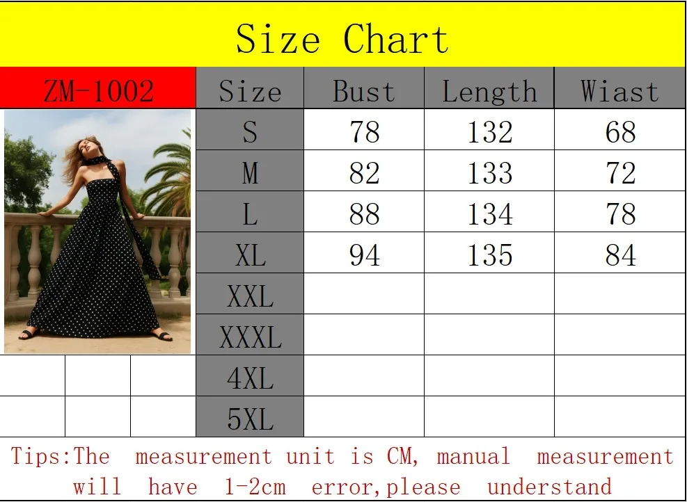 Summer New Sexy Polka Dot Off-the-Shoulder Women's Dress Sling High Waist With Straps A- Line Dress Long Skirt display picture 1