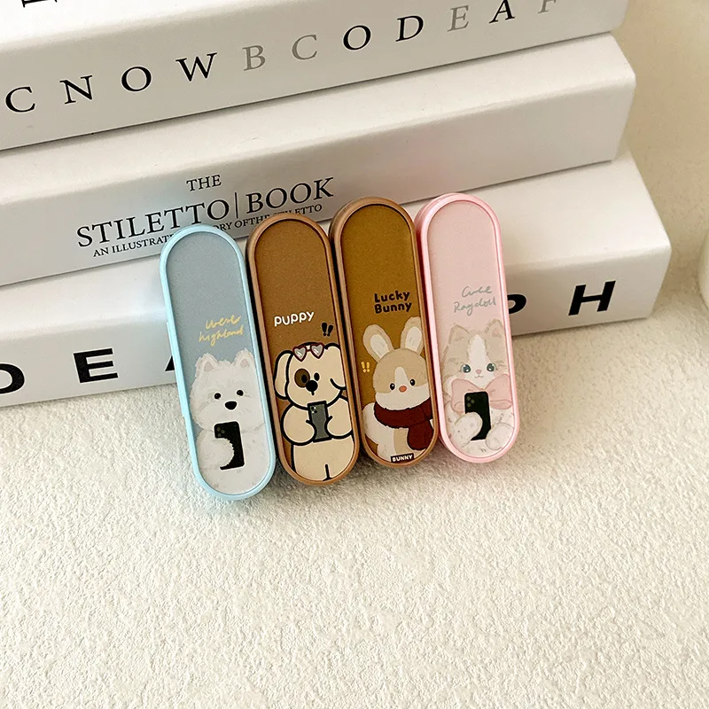 Cute Invisible Contact Lens Case With Integrated Tweezers Portable Beauty Eye Wear Tweezer Stick JZ-T04 PP ABS TPR Material display picture 1