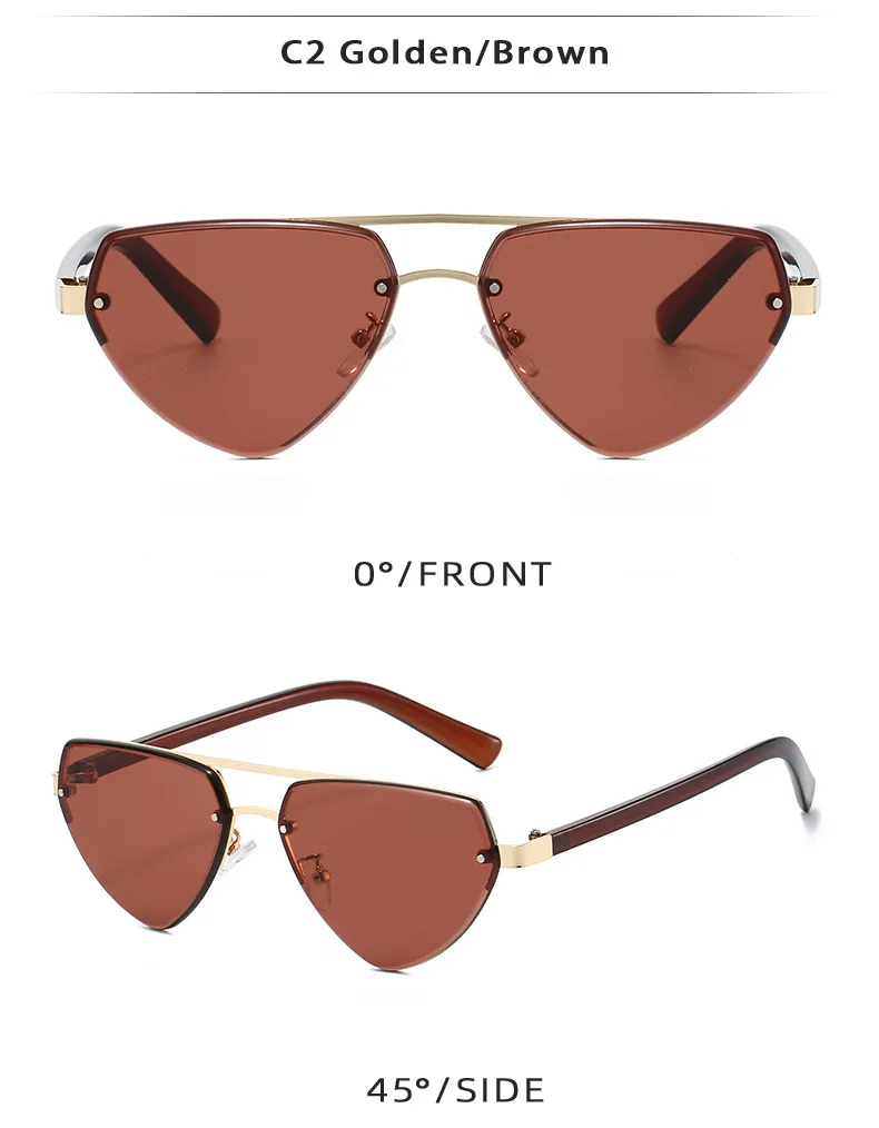 Classic Men's Polarized Sunglasses New Metal Anti-UV Driver Glasses Fashionable Fishing And Cycling Grey And Gold Frame PC Lens display picture 7