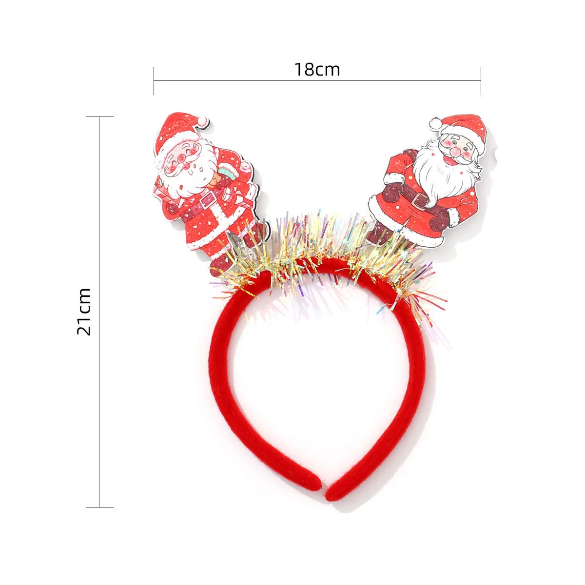 Christmas Party Hat Bandeau Adult Children Christmas Decoration Accessories Small Gift Festive Plastic Cartoon Countryside New Style display picture 2