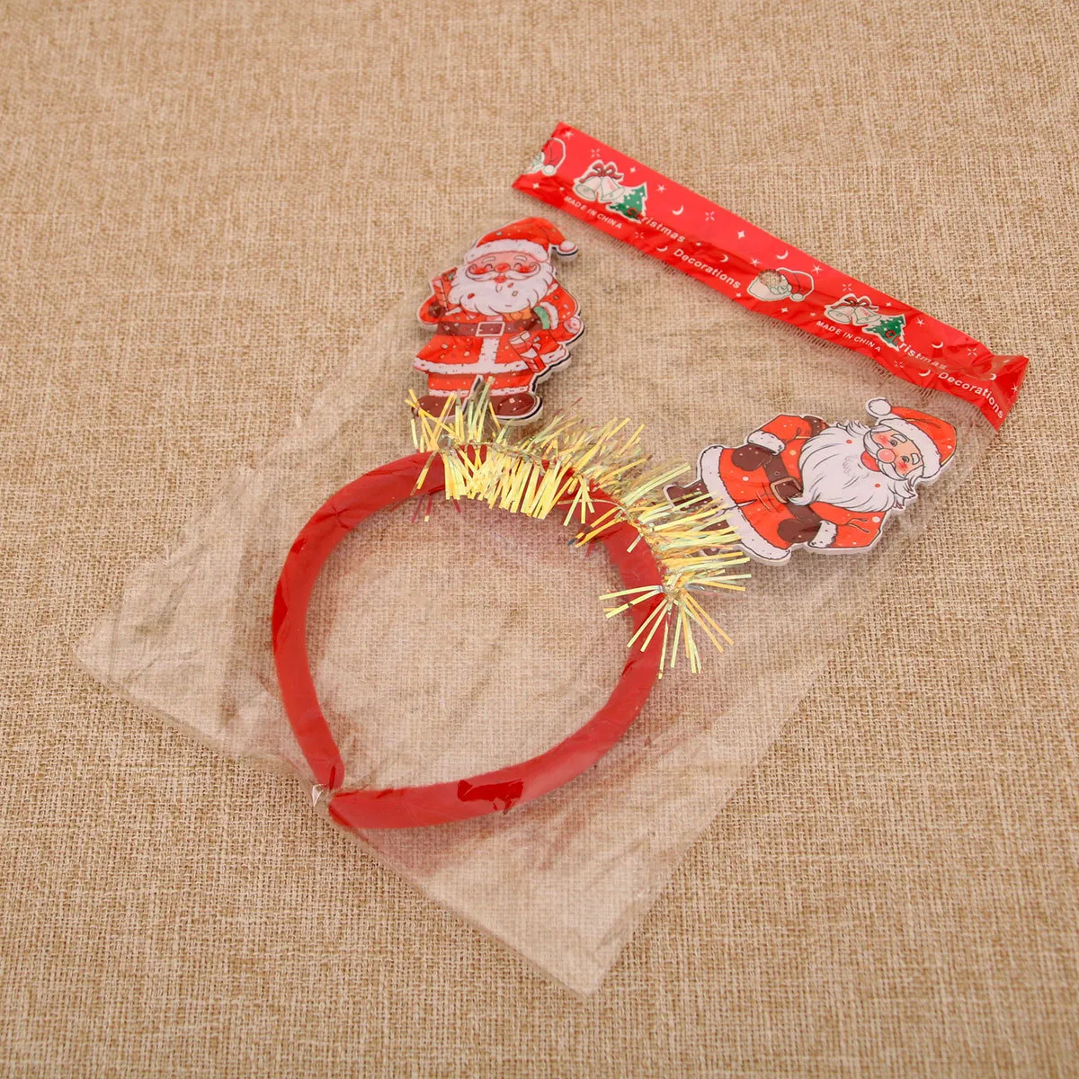 Christmas Party Hat Bandeau Adult Children Christmas Decoration Accessories Small Gift Festive Plastic Cartoon Countryside New Style display picture 6