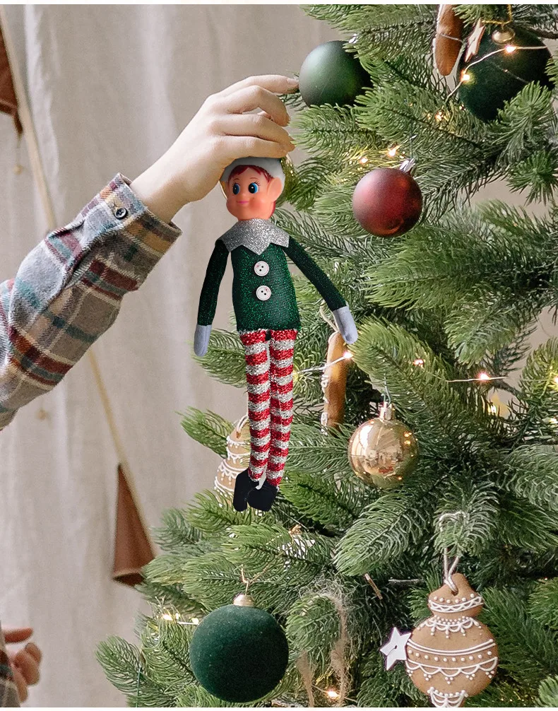Christmas Decorations New Style Christmas Elf Doll Festival Supplies Plush Material European Style Christmas Decoration display picture 15