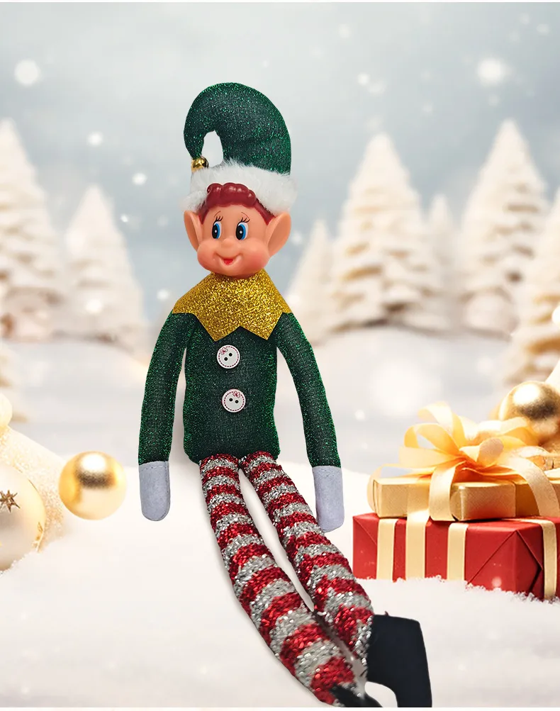 Christmas Decorations New Style Christmas Elf Doll Festival Supplies Plush Material European Style Christmas Decoration display picture 16