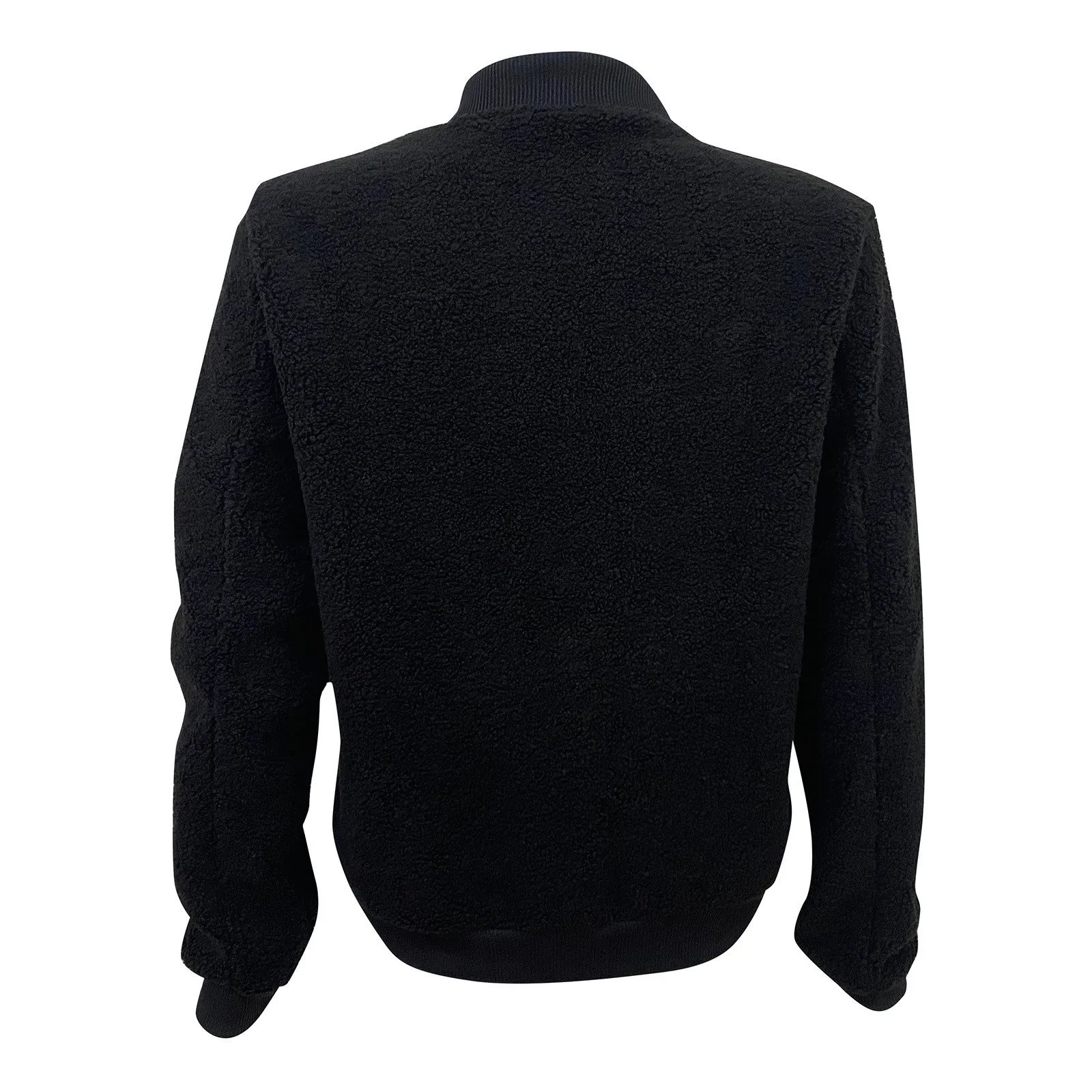 Women's Autumn Winter Lamb Velvet Zipper Jacket Top Outerwear Fashionable Cozy Sheepskin Coat For Ladies display picture 8