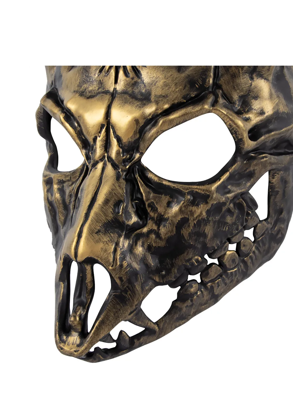 Removable RP Sheep Bone Deer Antler Mask Halloween Cosplay Accessory Alien Role Props Rubber Injection Molding Craft display picture 17