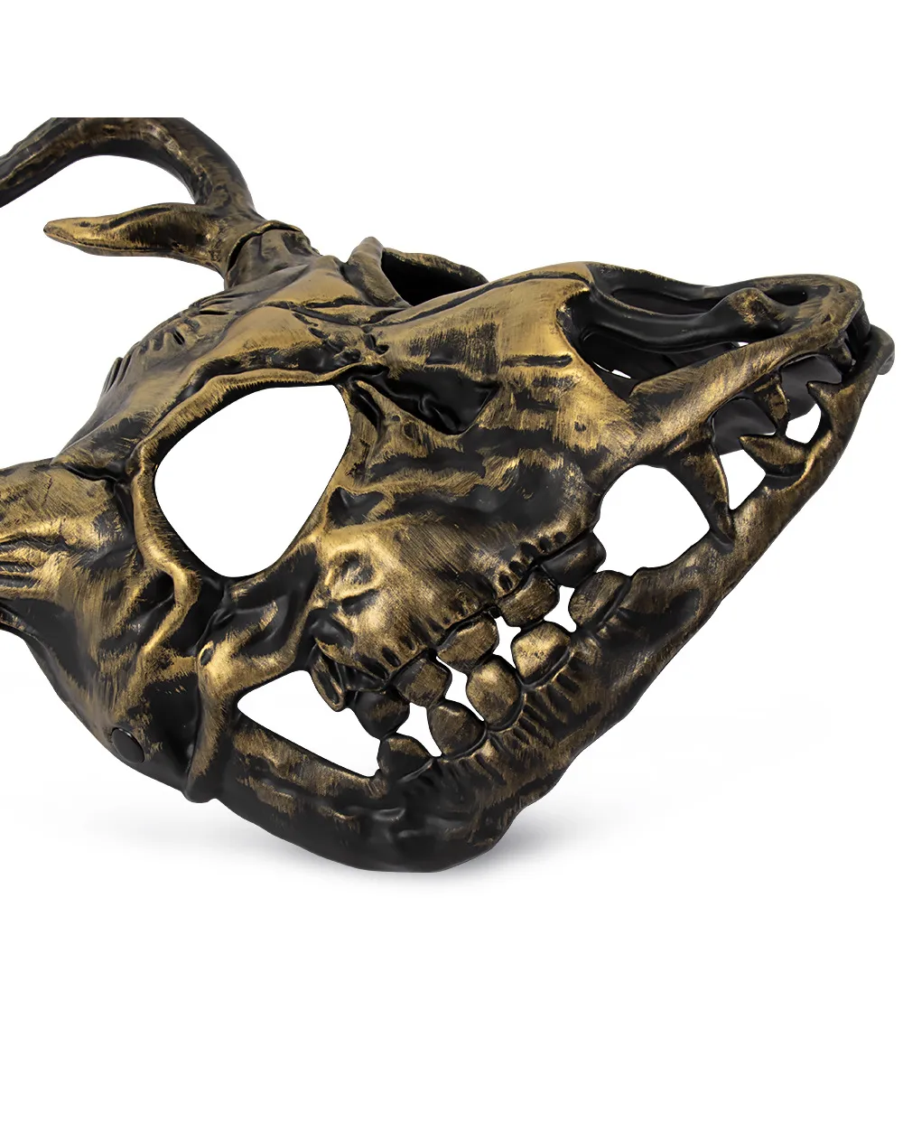 Removable RP Sheep Bone Deer Antler Mask Halloween Cosplay Accessory Alien Role Props Rubber Injection Molding Craft display picture 18