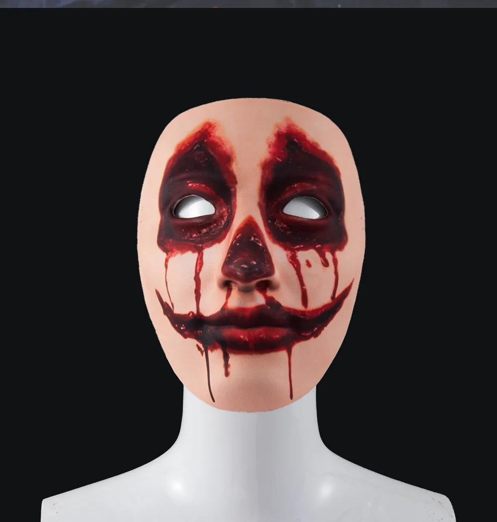 New Halloween Wedding Ghost Bride Blood Spattered Veil Hairpin Mask Festival Costume Accessories Party Props Handmade EVA display picture 19
