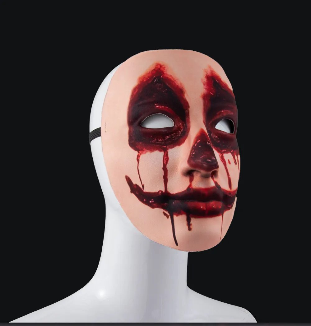 New Halloween Wedding Ghost Bride Blood Spattered Veil Hairpin Mask Festival Costume Accessories Party Props Handmade EVA display picture 21
