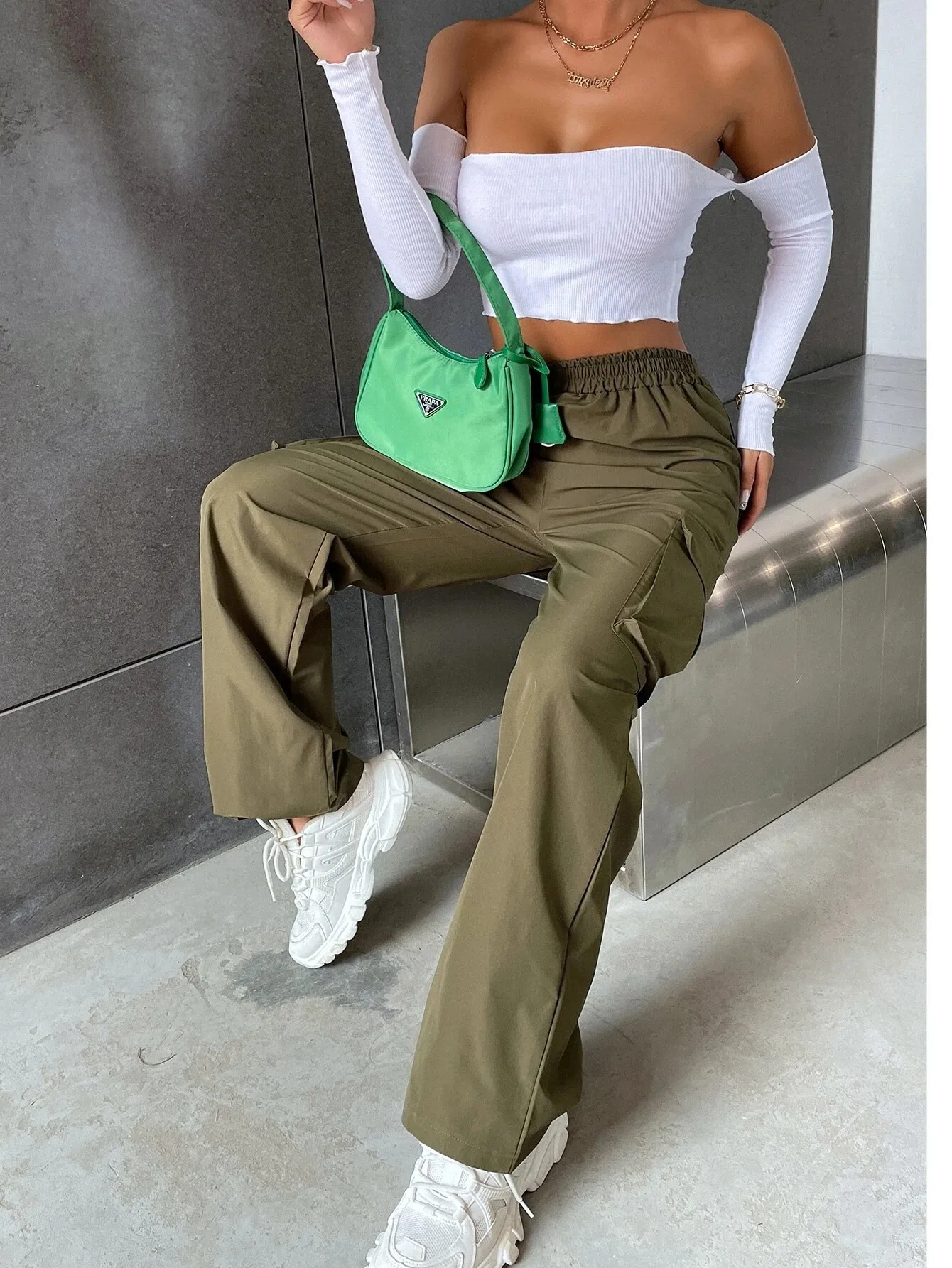 Women's Summer Thin High Waist Wide Leg Straight Casual Pants Breathable American Retro Sport Trousers Trendy Street Style Loose Fit display picture 12