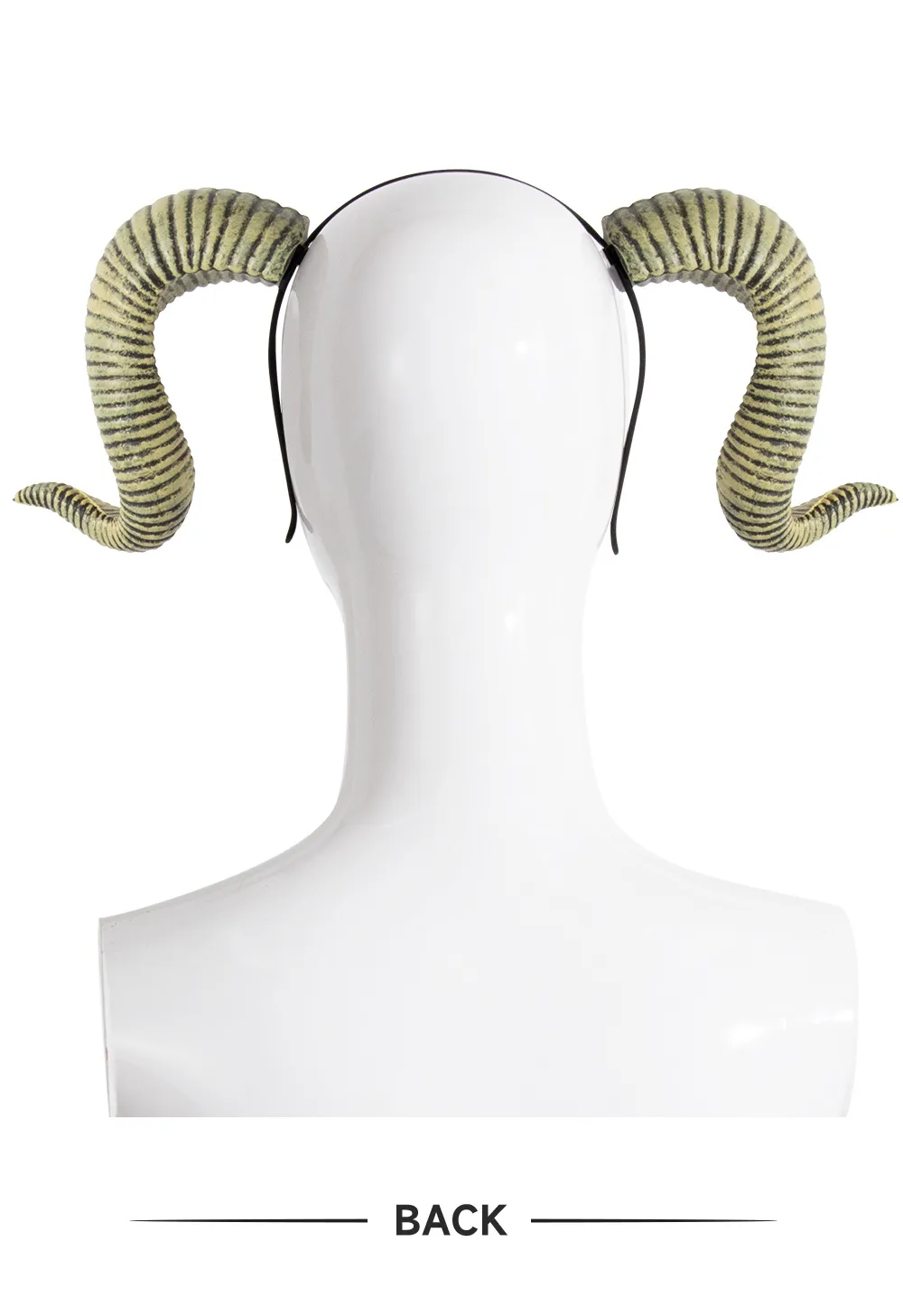 Halloween Dance Party DIY Detachable RP Bent Horn Hairband Festival Performance Headwear Accessory Handmade PU Material display picture 13