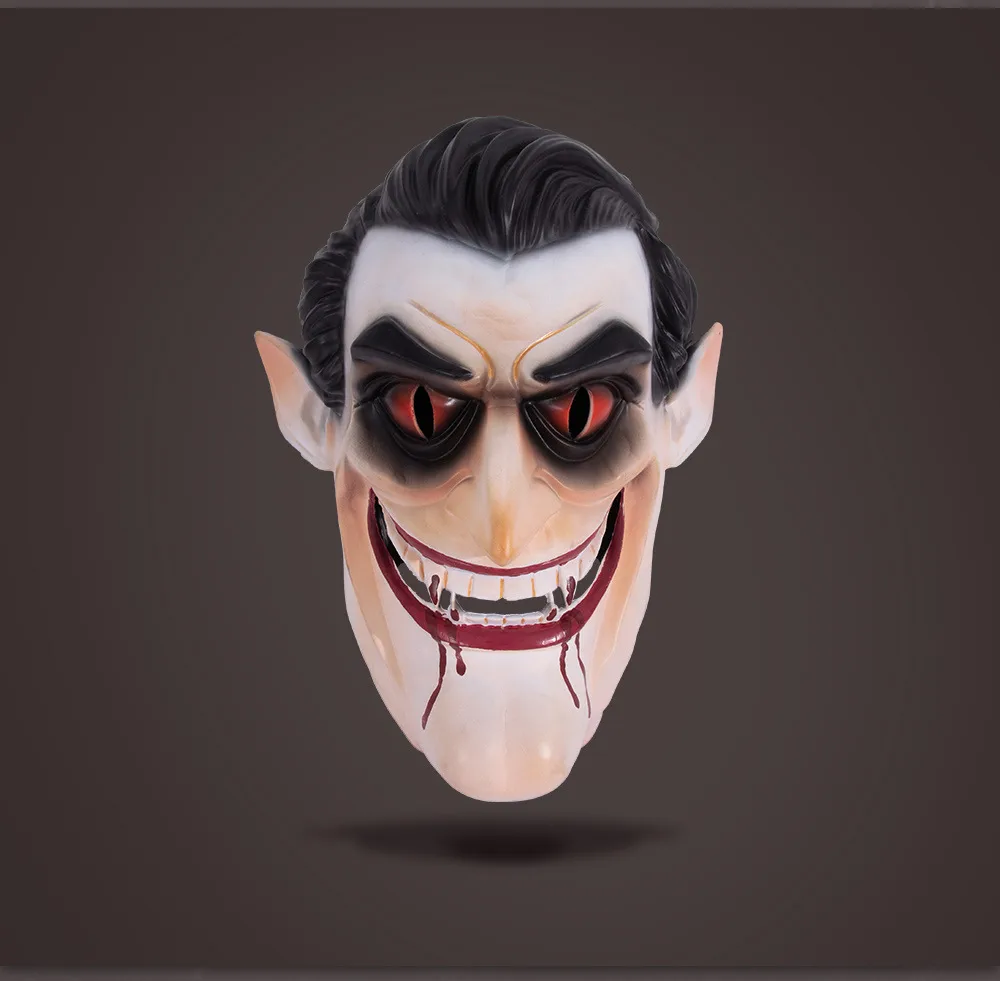 Halloween Horror Vampire Dracula Headset Stage Performance Cosplay Mask Prop Handmade Vampire Costume Accessory display picture 4