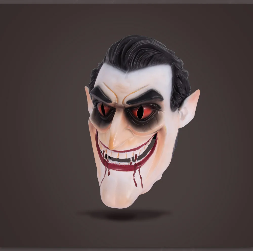 Halloween Horror Vampire Dracula Headset Stage Performance Cosplay Mask Prop Handmade Vampire Costume Accessory display picture 5