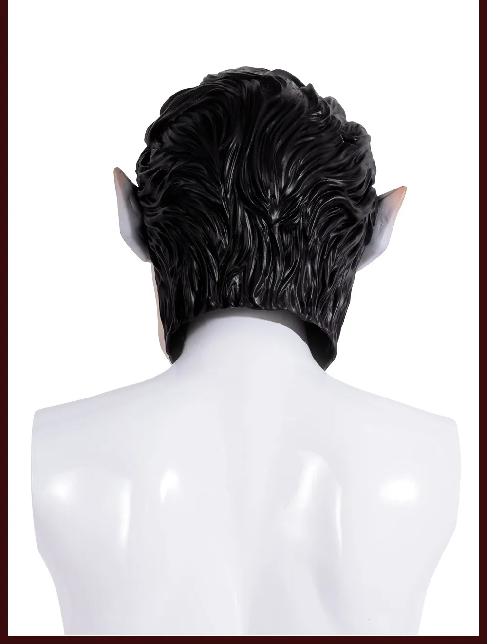 Halloween Horror Vampire Dracula Headset Stage Performance Cosplay Mask Prop Handmade Vampire Costume Accessory display picture 12
