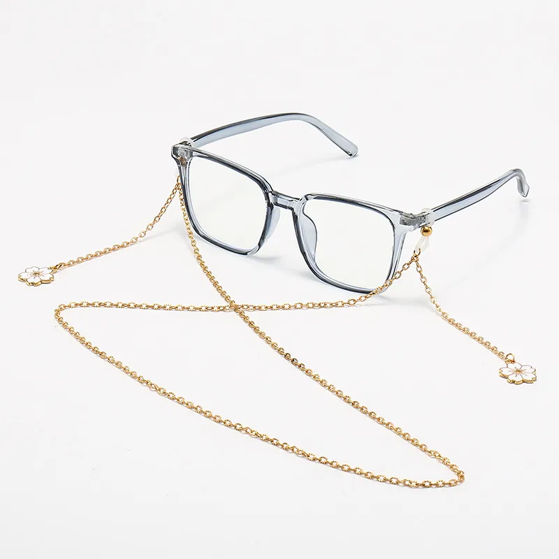 Metal Necklace Glasses Chain Mask Holder Eyewear Accessory Fashionable Optical Frame Chain Link display picture 8
