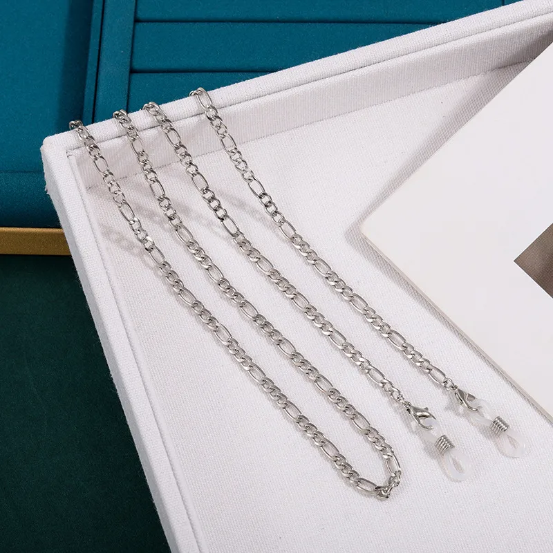New Style Necklace Mask Chain Anti-Loss Sunglasses Strap Copper Material Minimalist Style Eye Wear Rope display picture 3