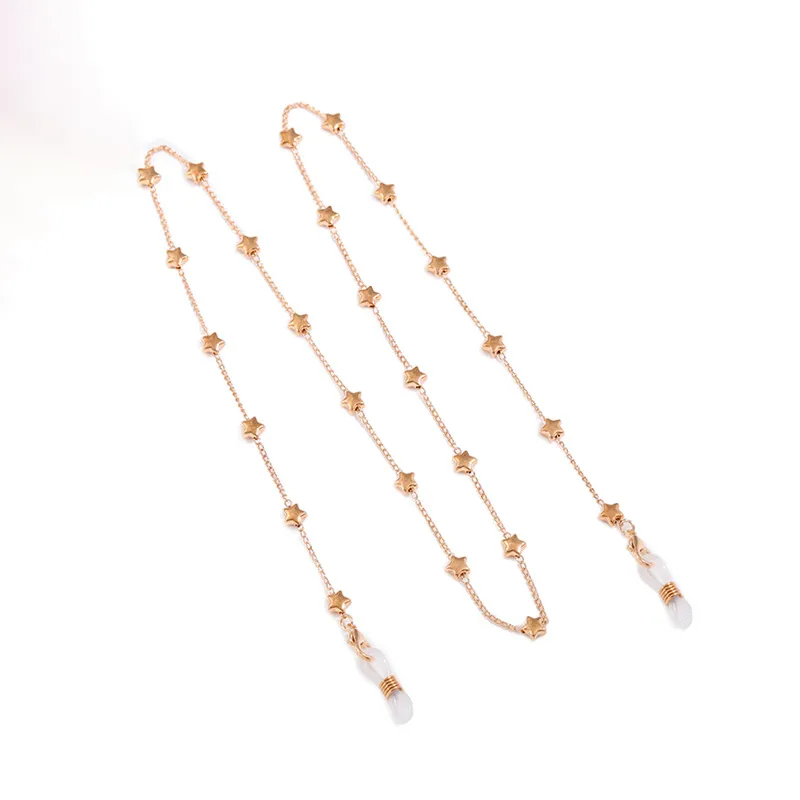 European Style Anti-Slip Necklace Eyeglass Chain Pearl Heart Shaped Mask Chain Hanging Neck Gadget Sensation Fashion Accessory display picture 8