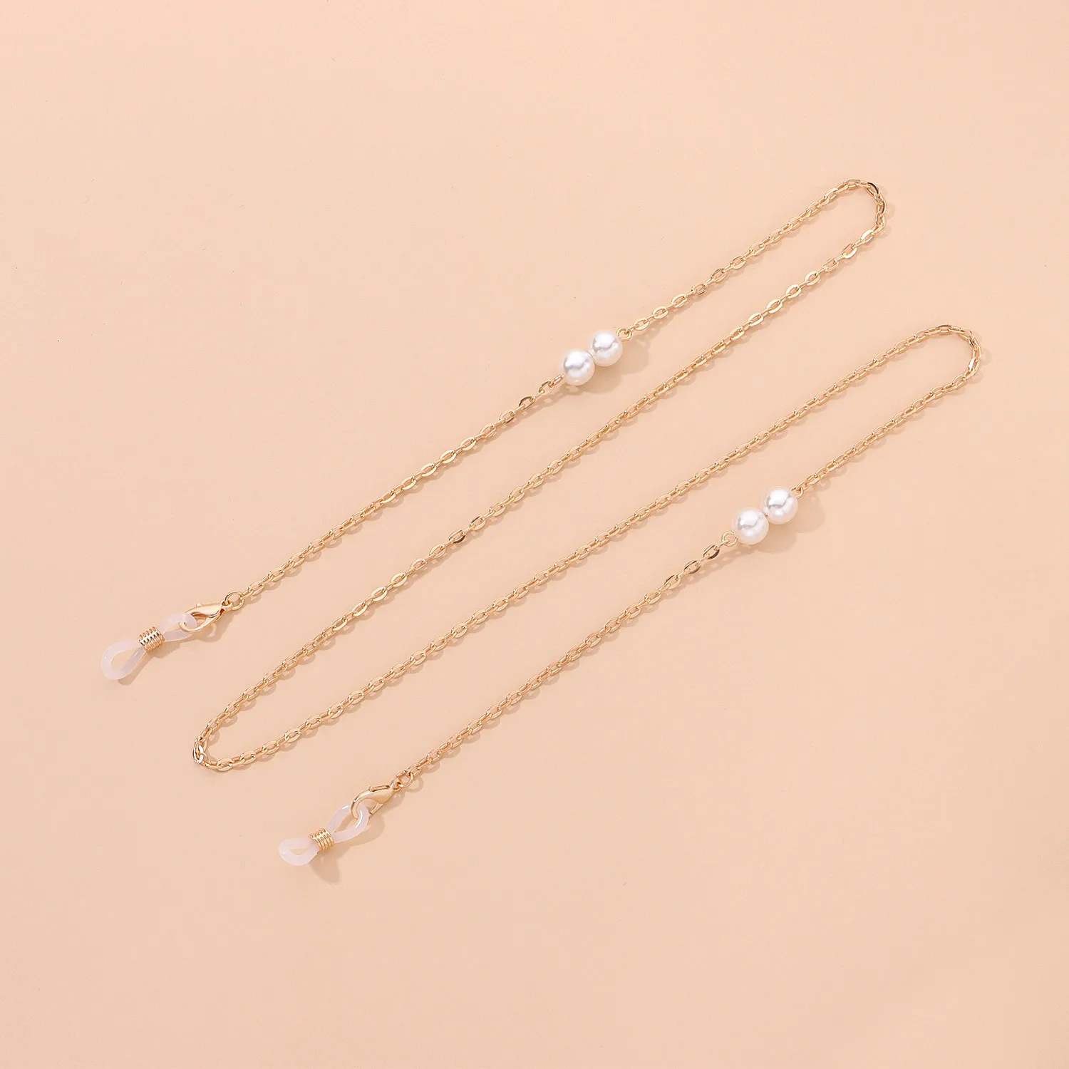 Fashion Pearl Chain Glasses Chain Simple And Elegant Metal Eyeglasses Accessories Popular Alloy Material display picture 2