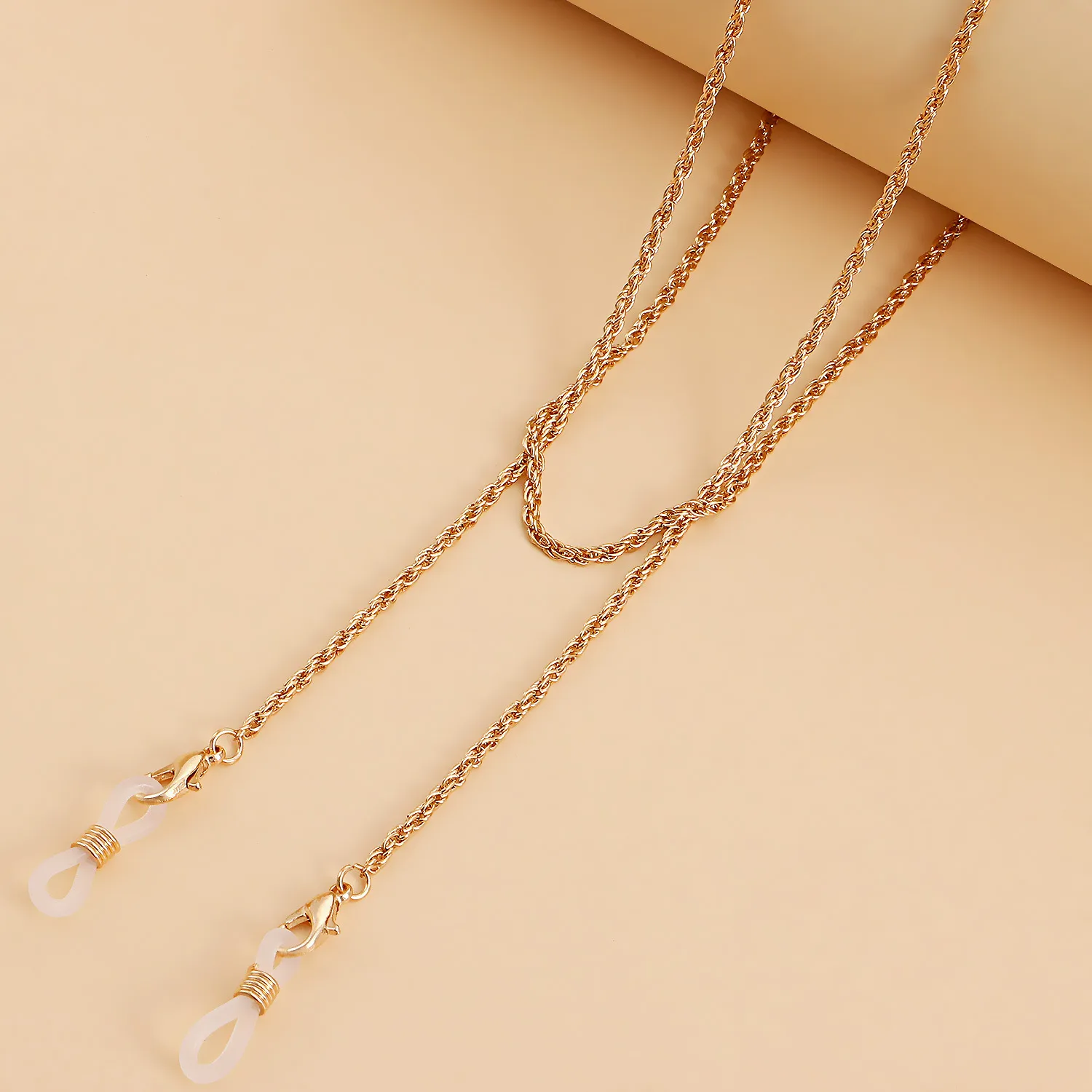 Metal Eyeglass Chain Mask Chain Glasses Holder Alloy Material Eye Wear Accessory Clear Design Optical Goods Chain display picture 6