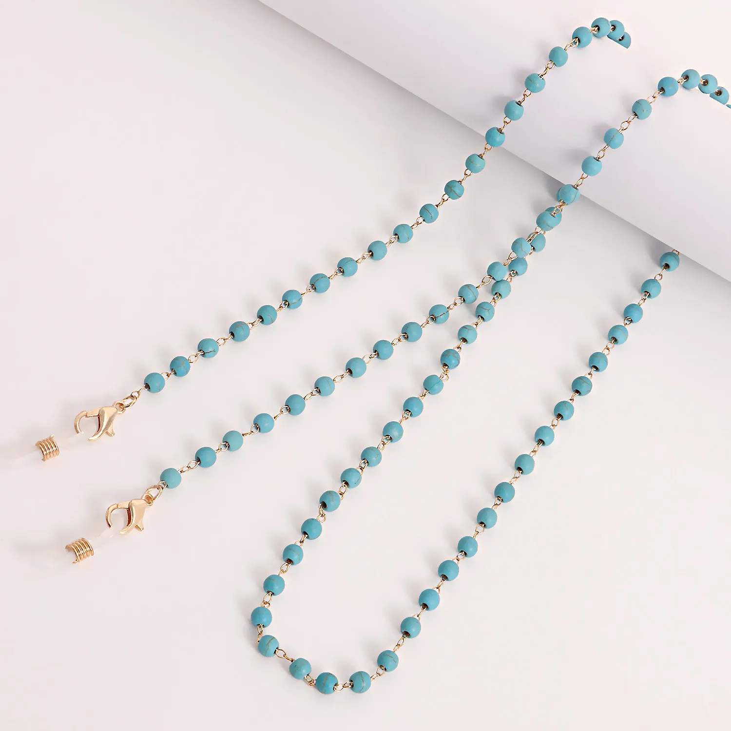 Sunglasses Jewelry Trendy Sunscreen Chains Heart Shaped Mask Hanging Chains Non Slip Accessories display picture 4