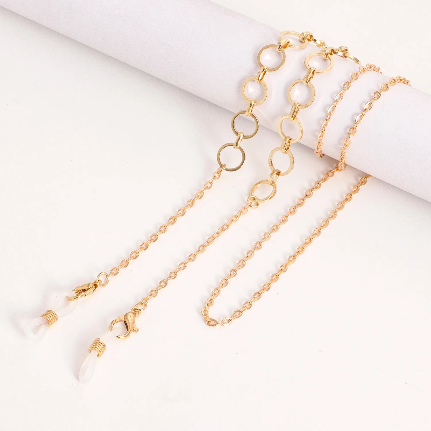 Fashion Metal Mask And Glasses Chain Simple Airplane Style Lanyard Eye Strap Alloy Material display picture 5