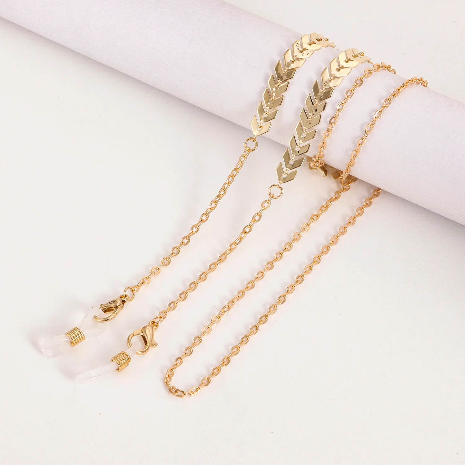 Fashion Metal Mask And Glasses Chain Simple Airplane Style Lanyard Eye Strap Alloy Material display picture 7